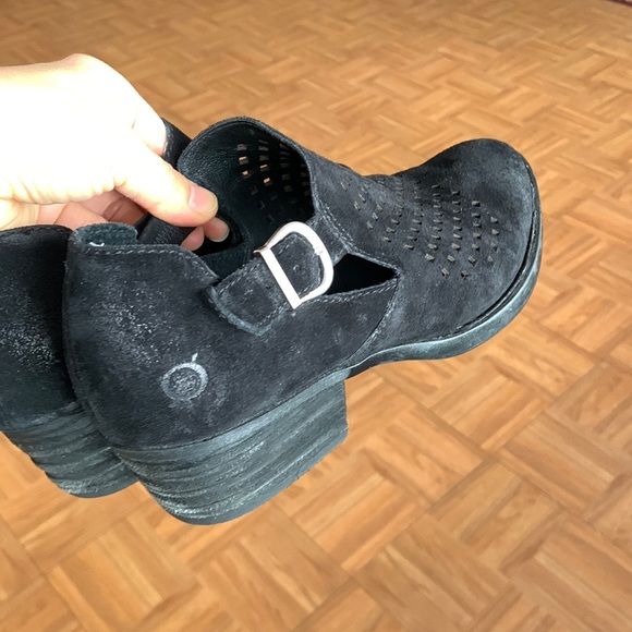 BORN black laser cut bootie Nanna 9 - Picture 6 of 11